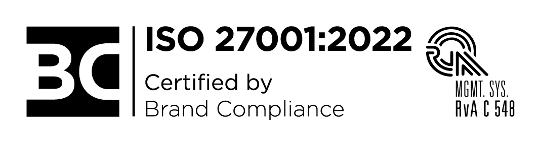ISO 27001:2022 — Certified by Brand Compliance